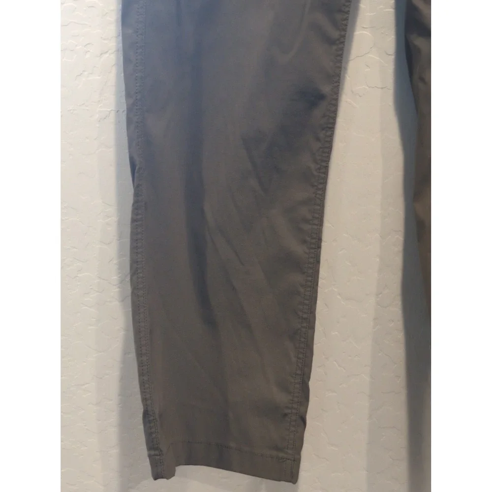 Eddie Bauer Men's 36 X 32 Performance Pants Olive Green Stretch Straight Leg